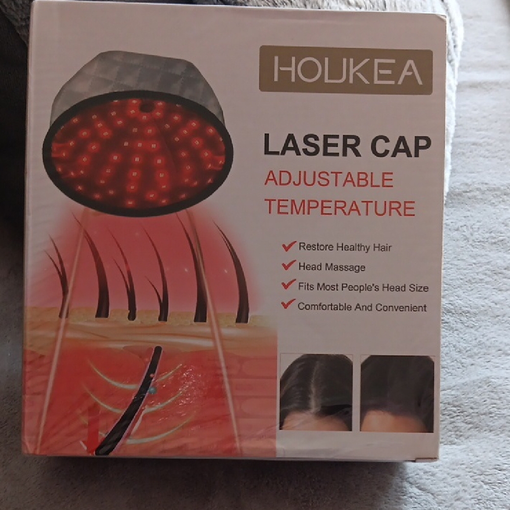 HOUKEA Laser Cap with Adjustable Temperature